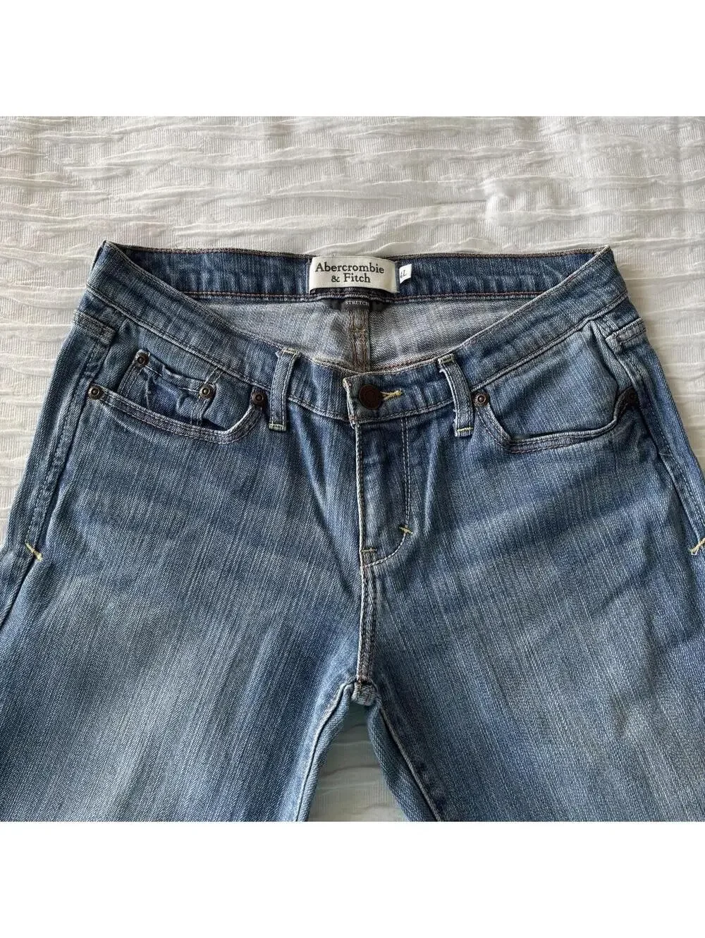 Abercrombie & Fitch Women's Blue Jeans